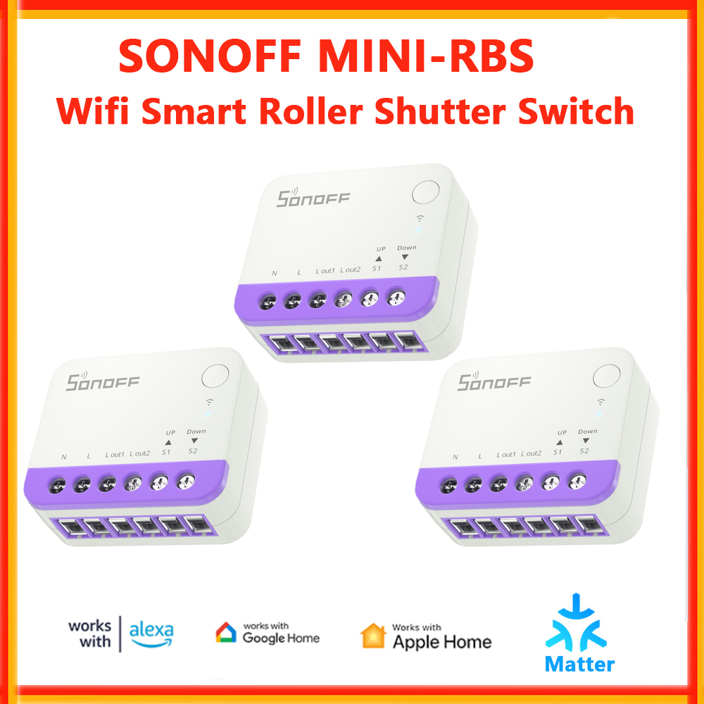 Smart Home Group - SONOFF MINI-RBS Smart Roller Shutter Switch