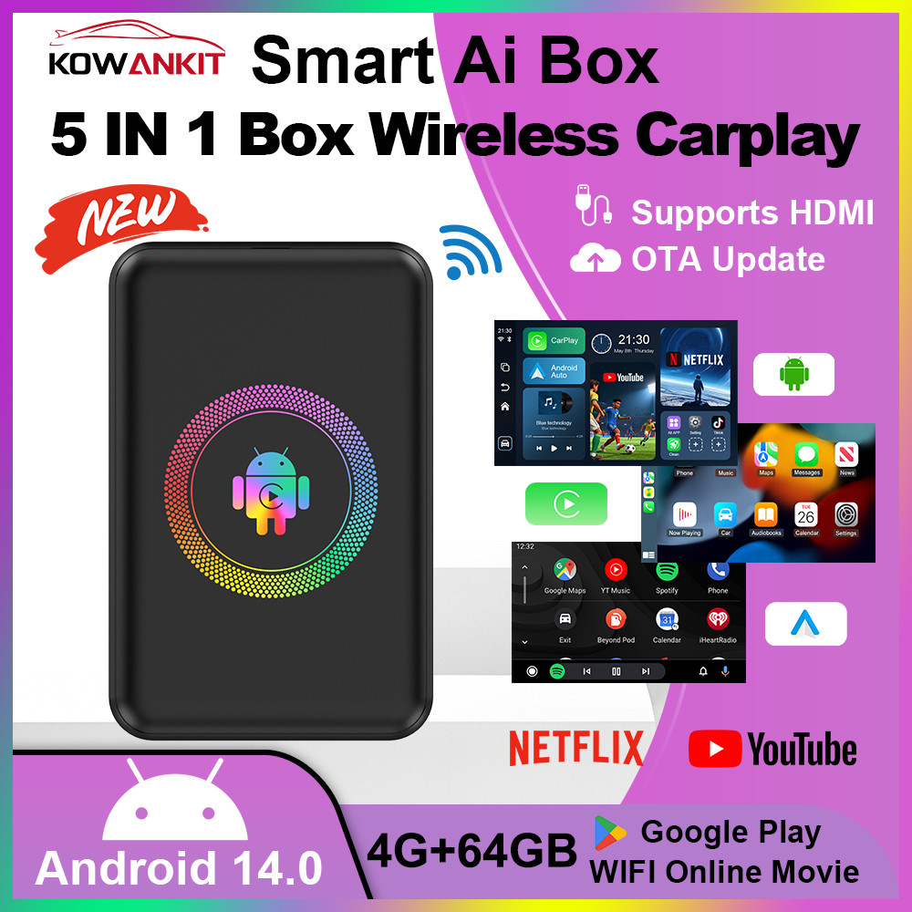 Smart Home Tv - 2026 Kowankit 4+64G Android 14 Wireless