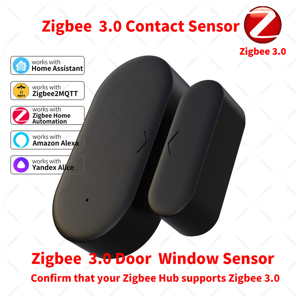 Smart Home Yandex - Zigbee 3.0 Door Window Sensor Work