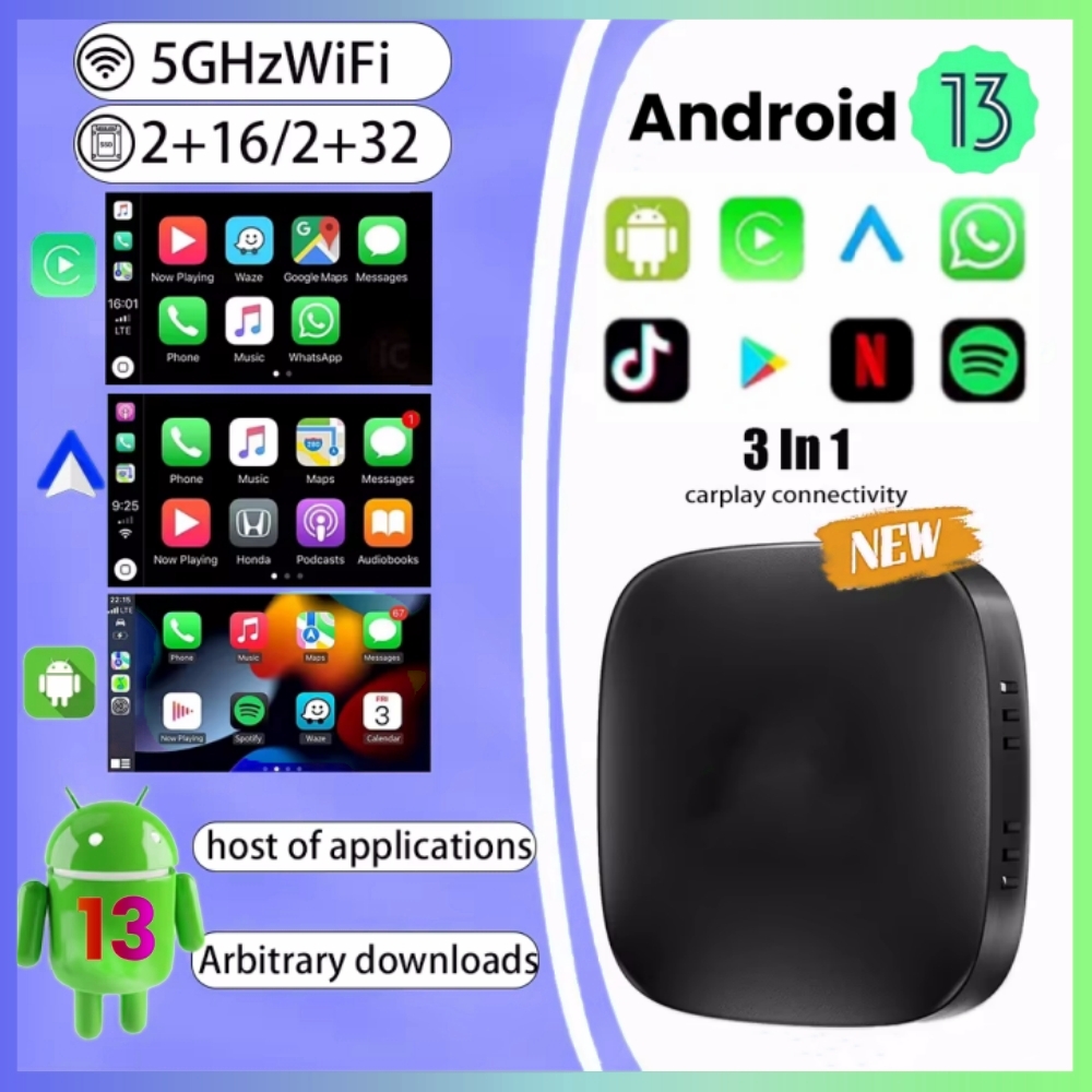 Smart Home Tv - Android 13 CarPlay TV Box Wireless