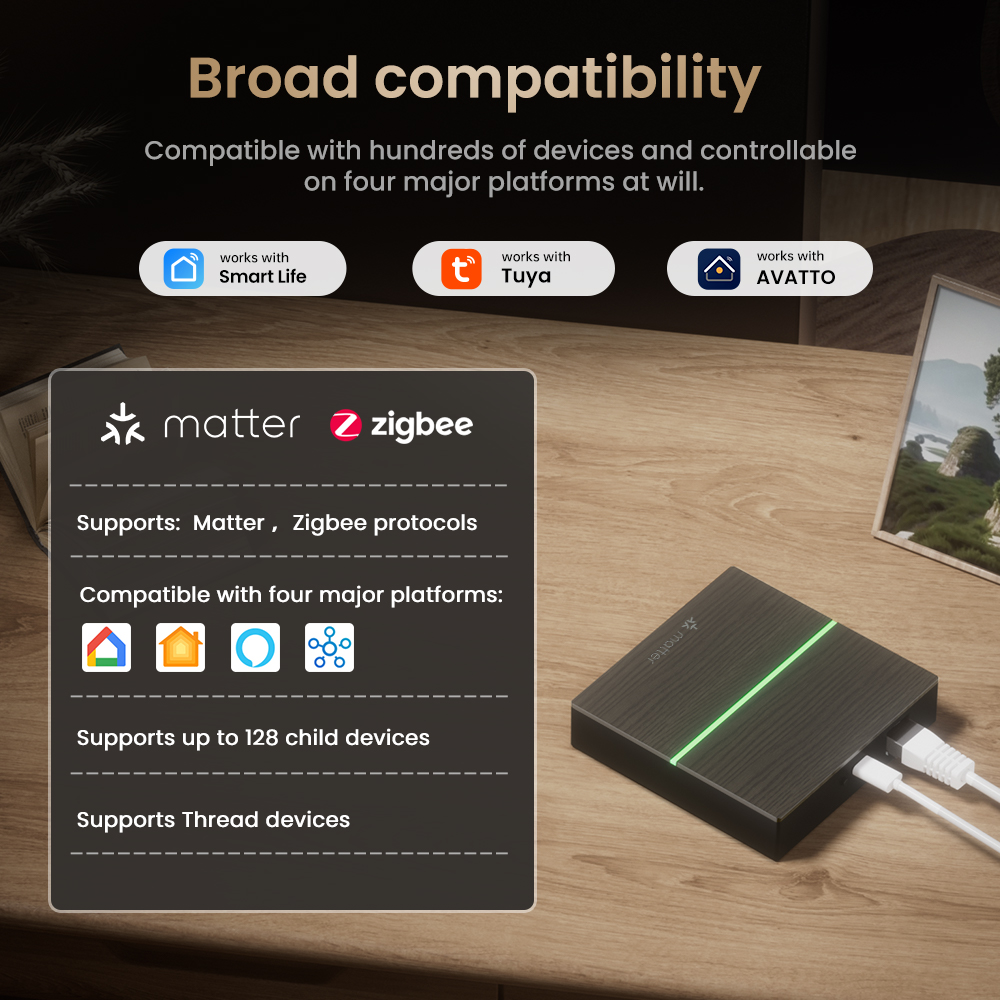 AVATTO Matter Smart Wired Gate - Smart Home Vimar recension och pris