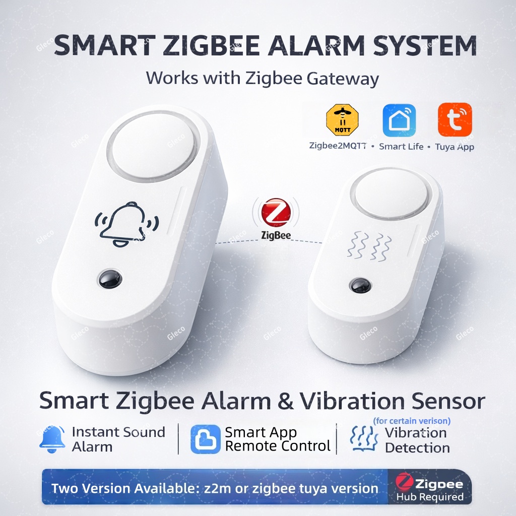 Zigbee Siren Alarm With Option - Smart Home Theater recension och pris