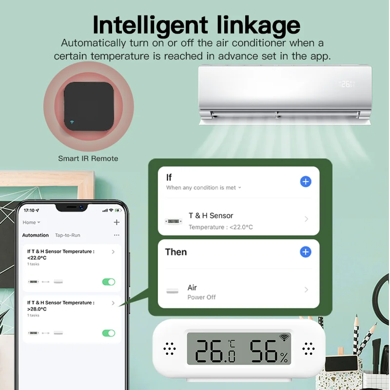 Tuya Zigbee 3.0 Mini Temperatu - Smart Home Yandex recension och pris