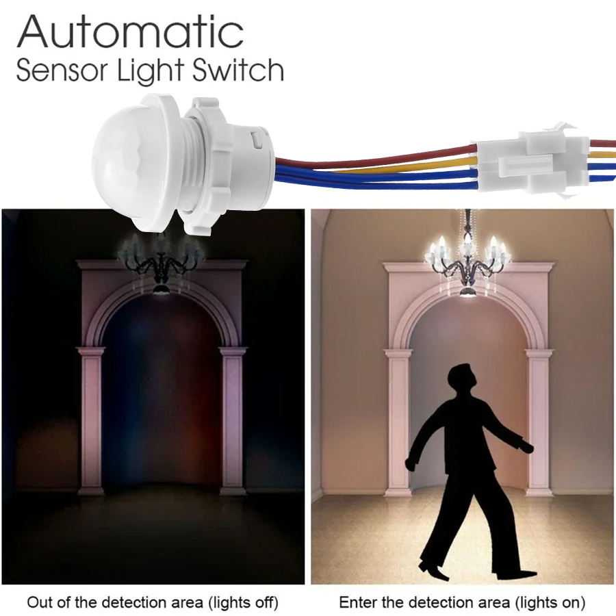 Motion Sensor Light Switch PIR - Smart Bulb recension och pris