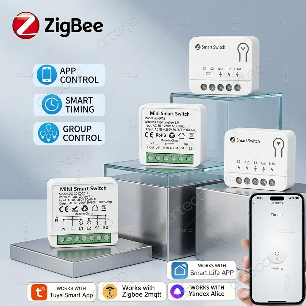Tuya Zigbee Mini DIY Smart Swi - Smart Home Yandex recension och pris