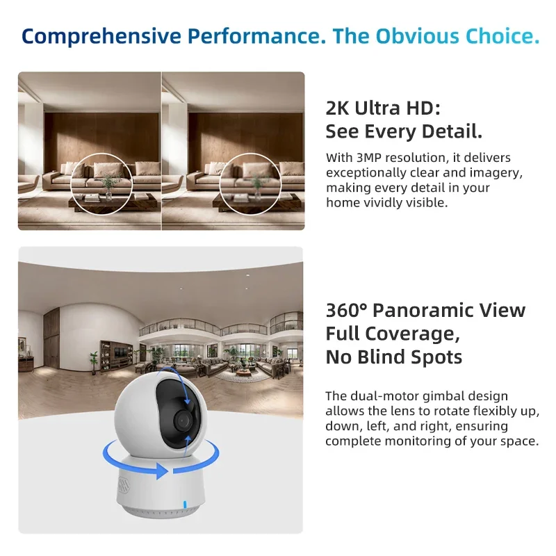 Original Aqara Smart Camera E1 - Smart Home Kits recension och pris