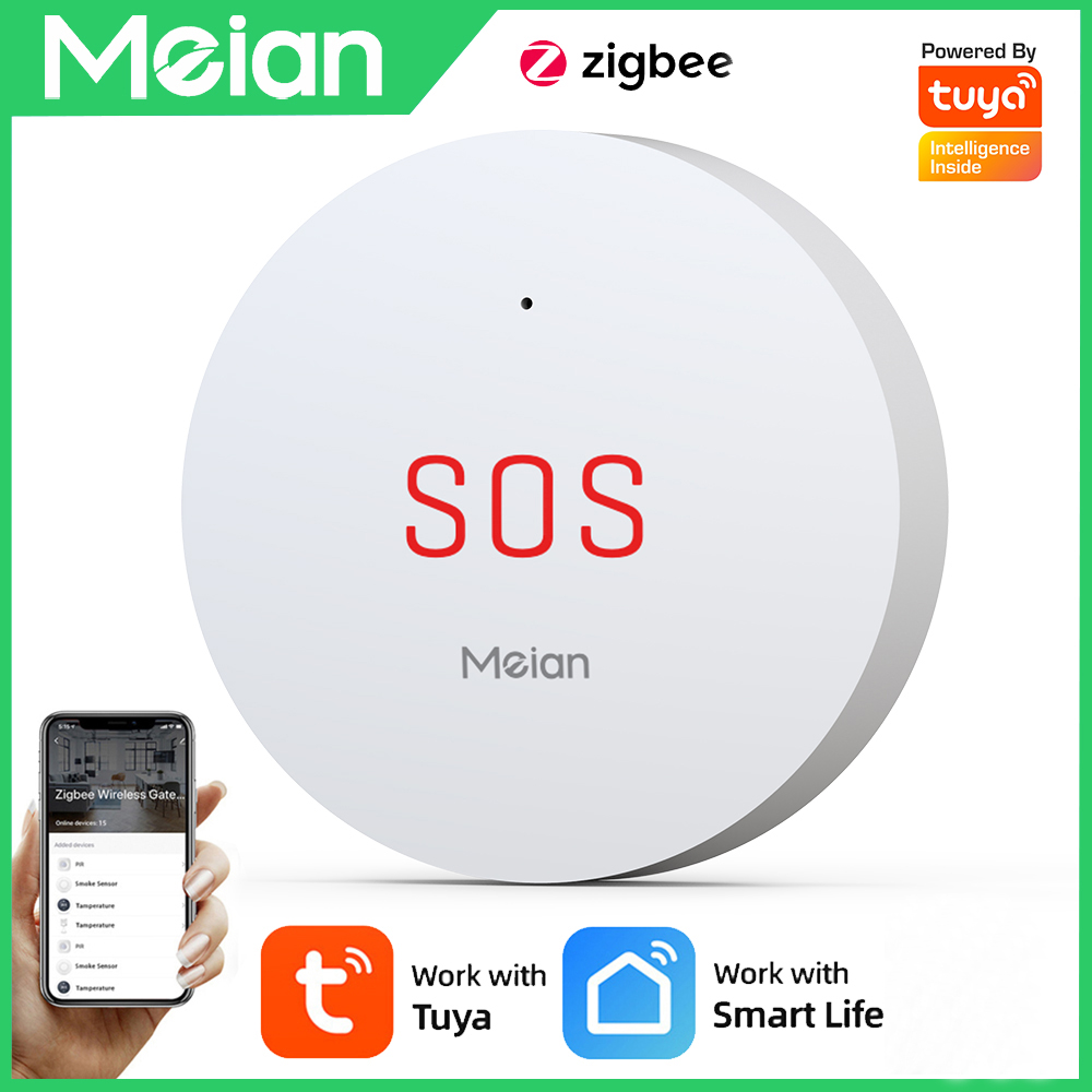 Meian Zigbee Tuya SOS Emergenc - Smart Home Vimar recension och pris