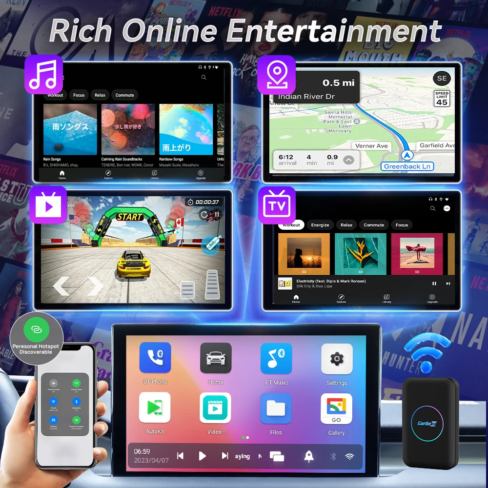 CarlinKit CarPlay Android TV B - Smart Home Tv recension och pris