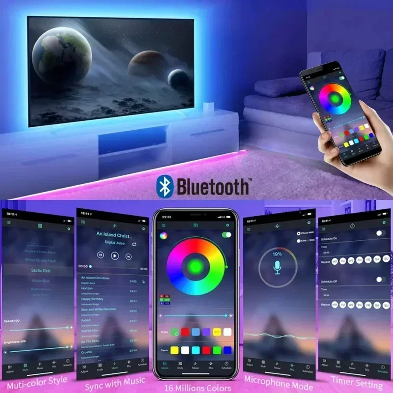 Smart RGB LED Gaming Light Str - Smart Bulb recension och pris