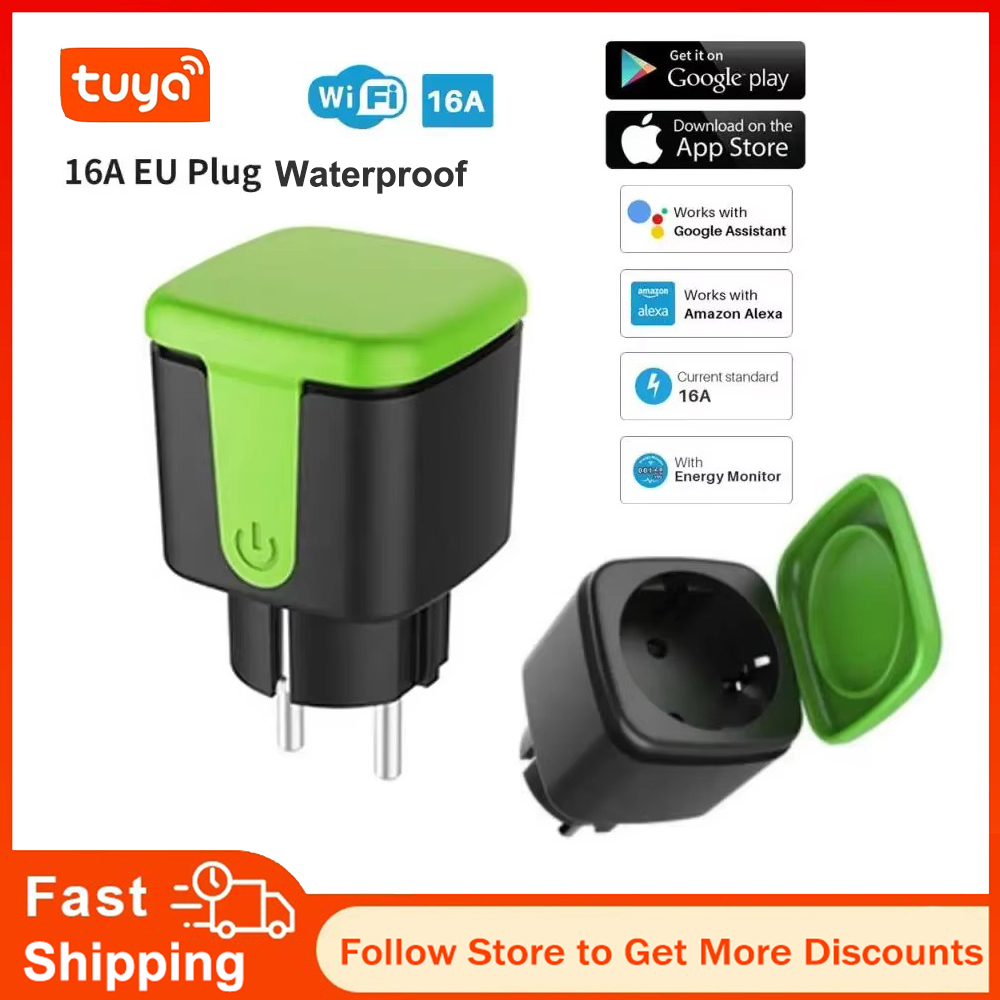 Tuya EU 16A WiFi Smart Waterpr - Smart Home Appliances recension och pris