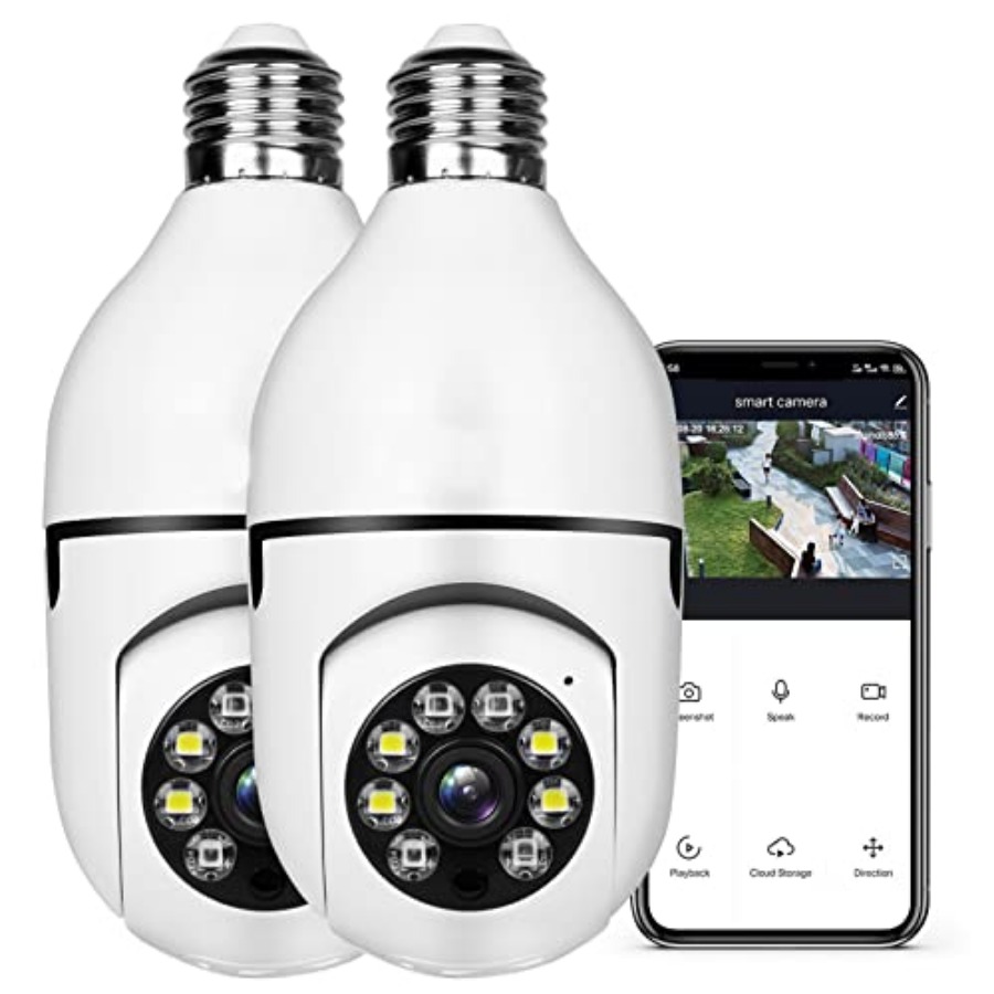 Light Bulb 1080P Security Wire - Smart Bulb recension och pris