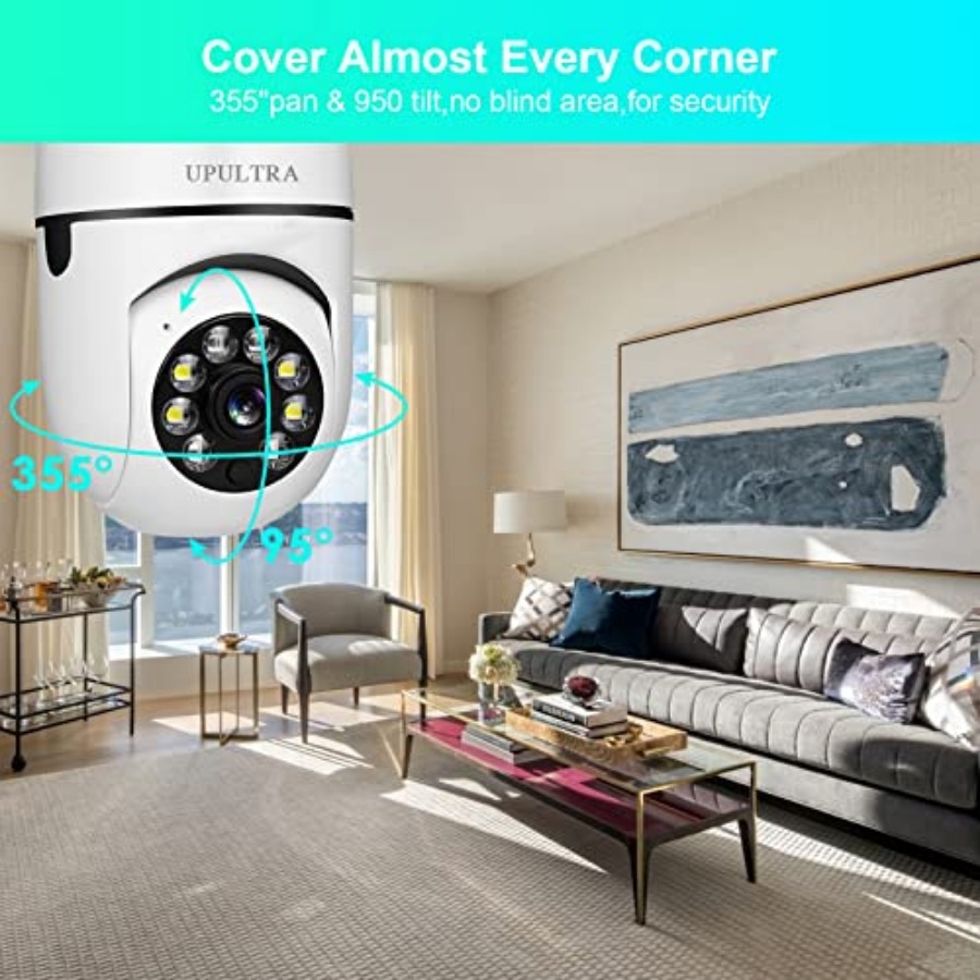 Light Bulb 1080P Security Wire - Smart Bulb recension och pris