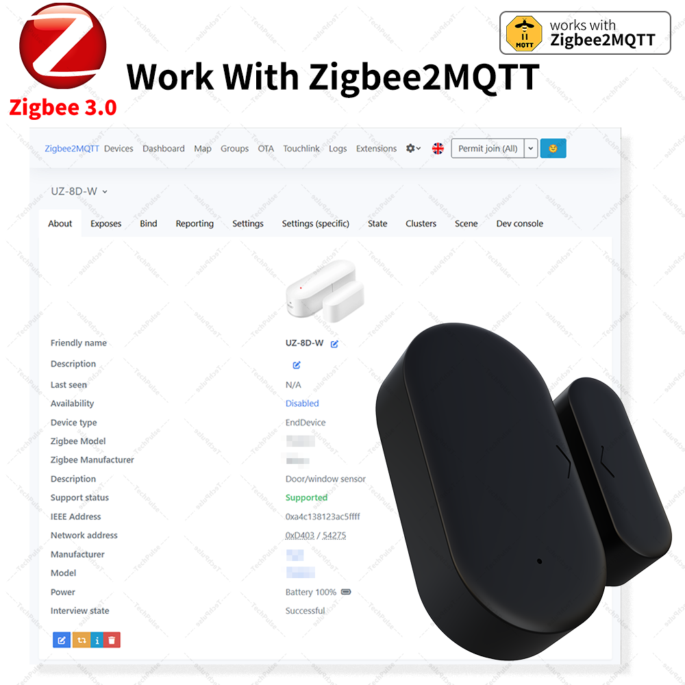 Zigbee 3.0  Door Window  Senso - Smart Home Yandex recension och pris