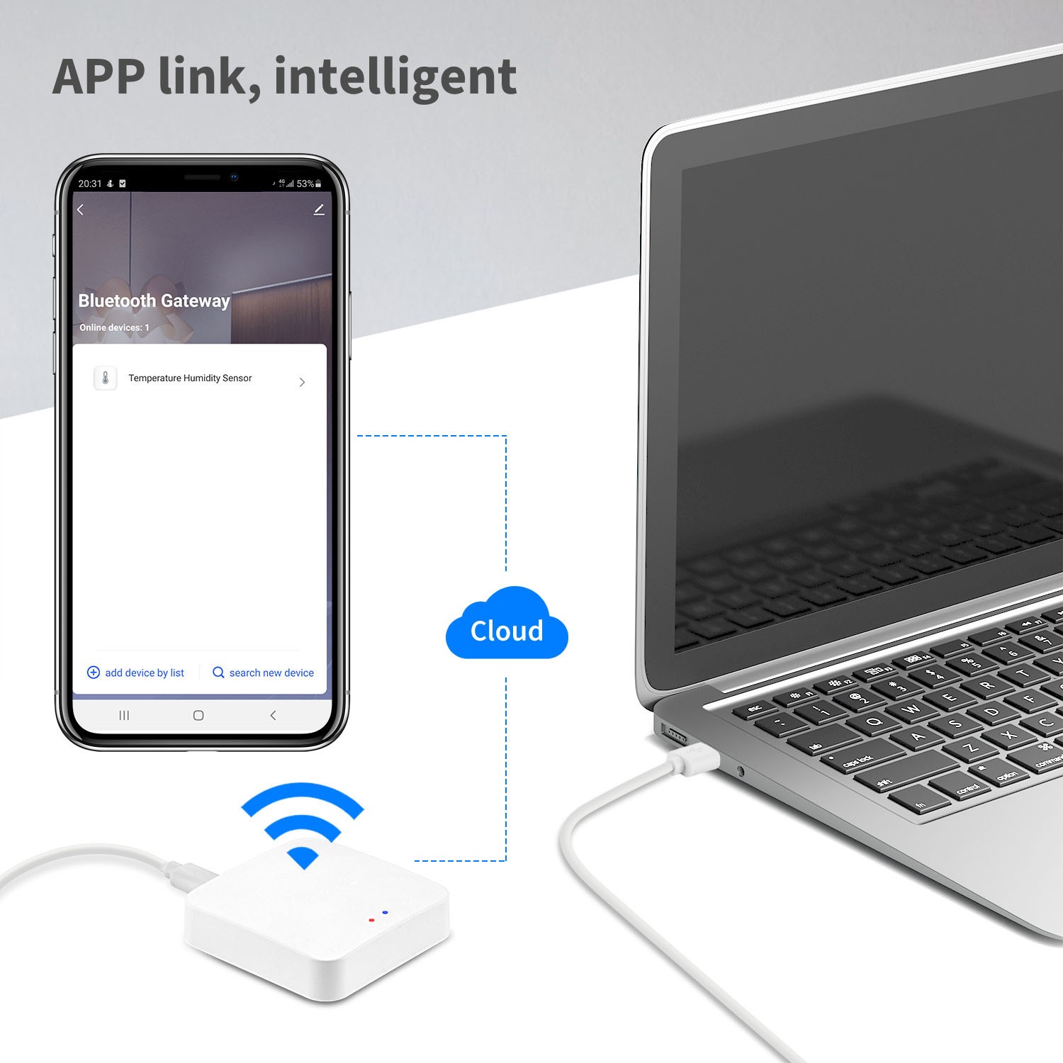 Tuya ZigBee Multi-mode Gateway - Smart Home Vimar recension och pris