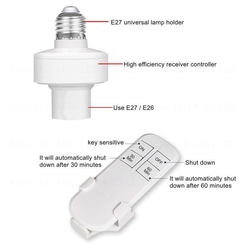 E27 LED Lamp RF 433MHz Smart R - Smart Bulb recension och pris