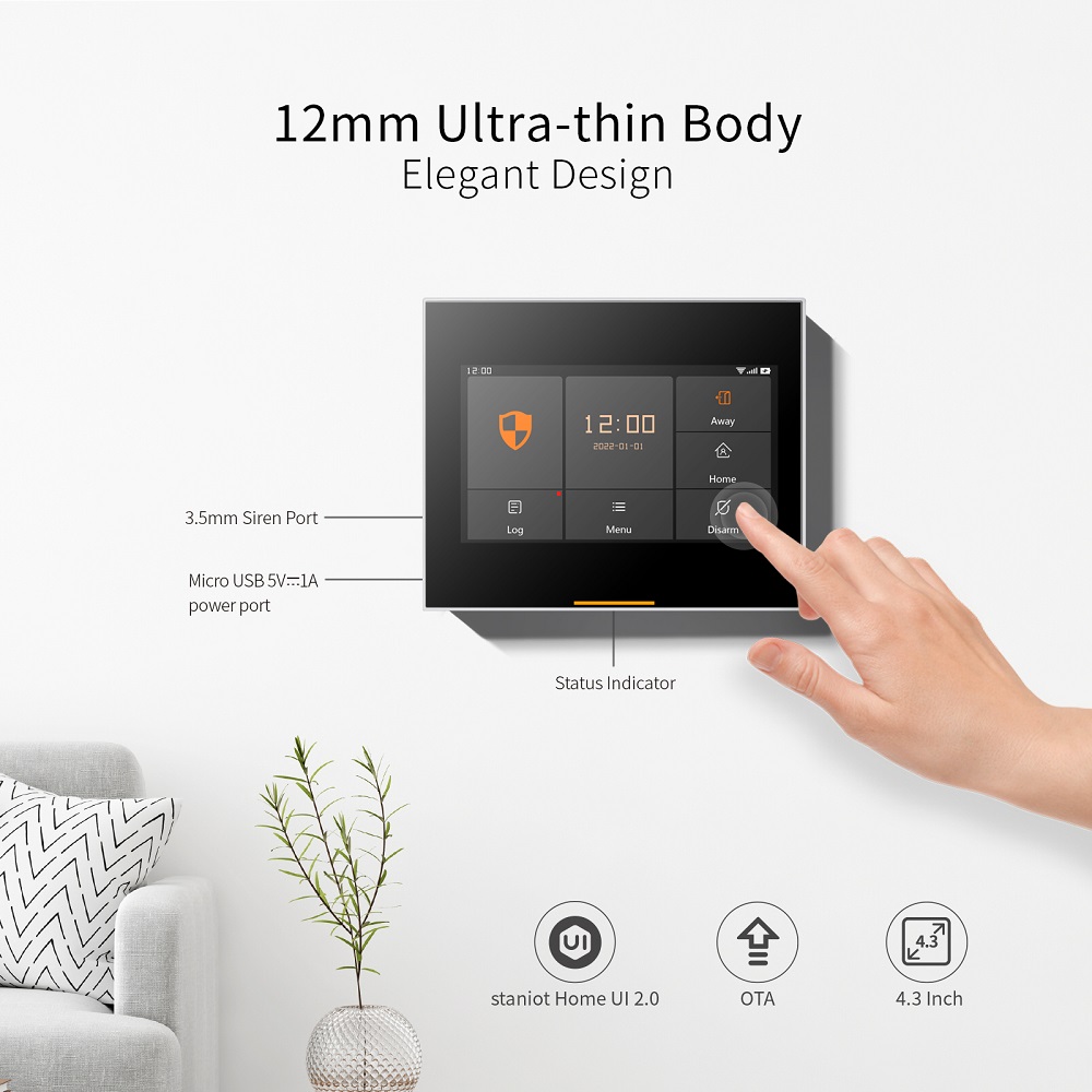 Staniot 433MHz Wireless Wifi 4 - Smart Home Vimar recension och pris
