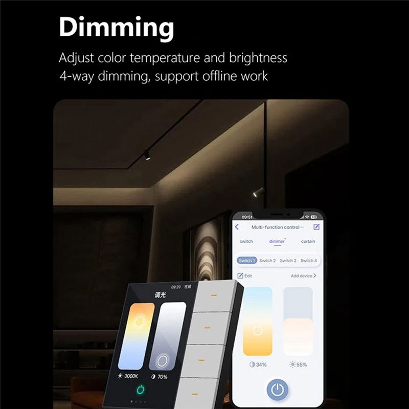 AED6-Tuya Zigbee 3.5 Inch Smar - Smart Home Group recension och pris