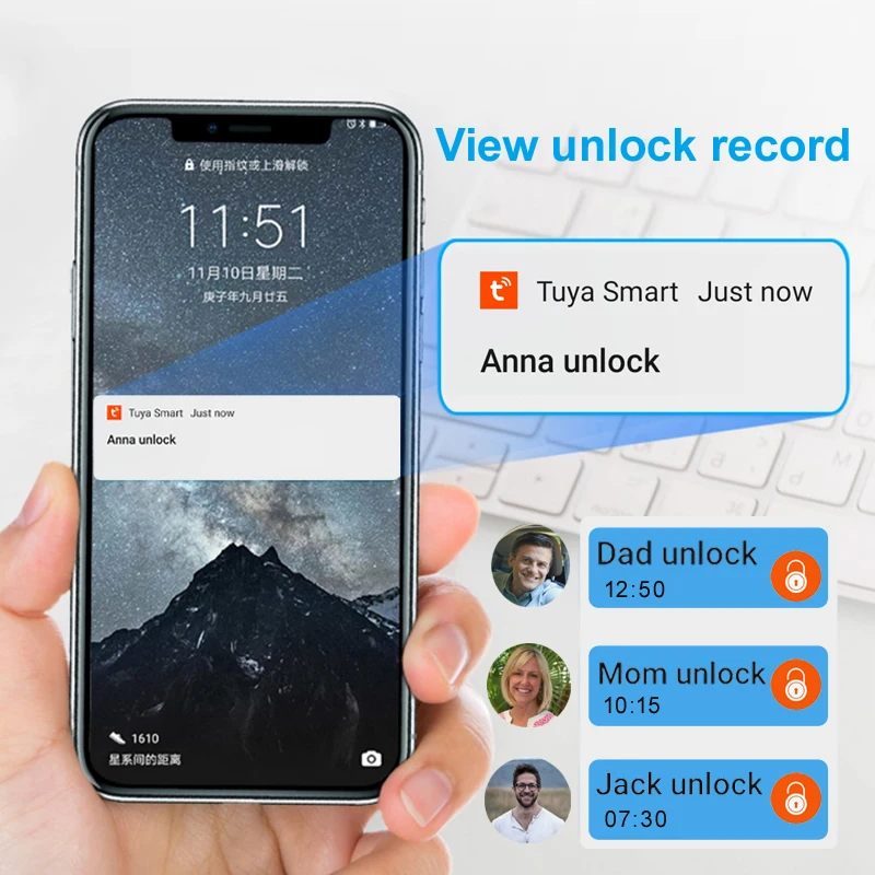 Fingerprint Padlock Bluetooth  - Smart Home Group recension och pris