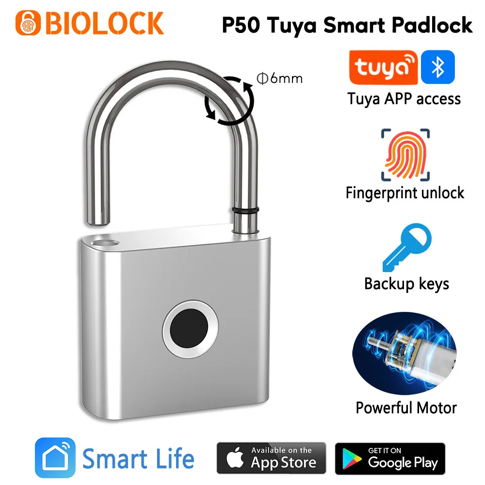 Fingerprint Padlock Bluetooth  - Smart Home Group recension och pris