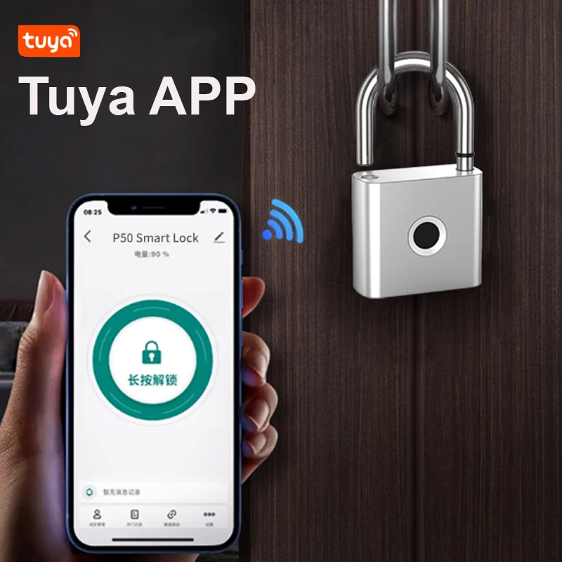 Fingerprint Padlock Bluetooth  - Smart Home Group recension och pris