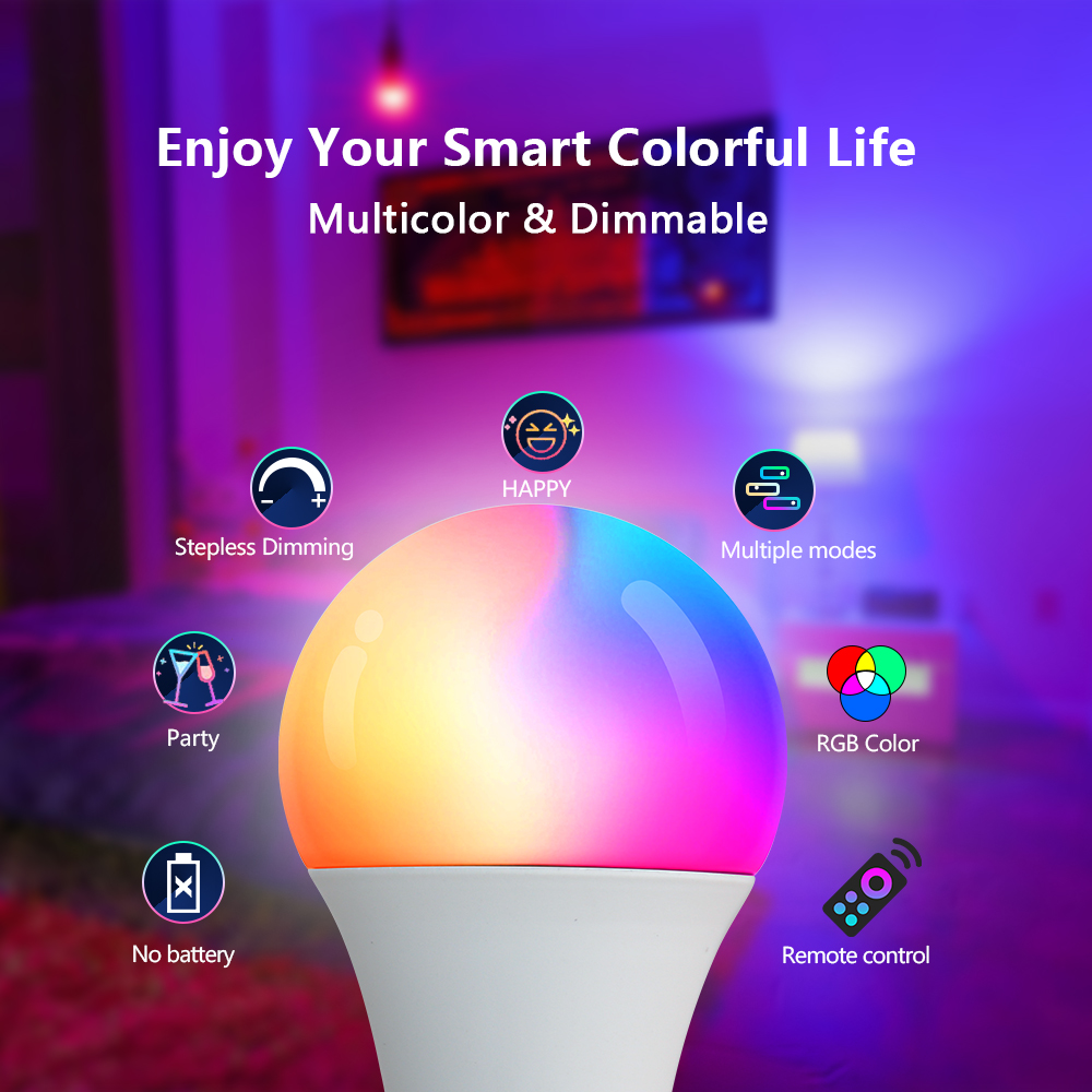 16 Colors RGB Bulb LED Multico - Smart Bulb recension och pris