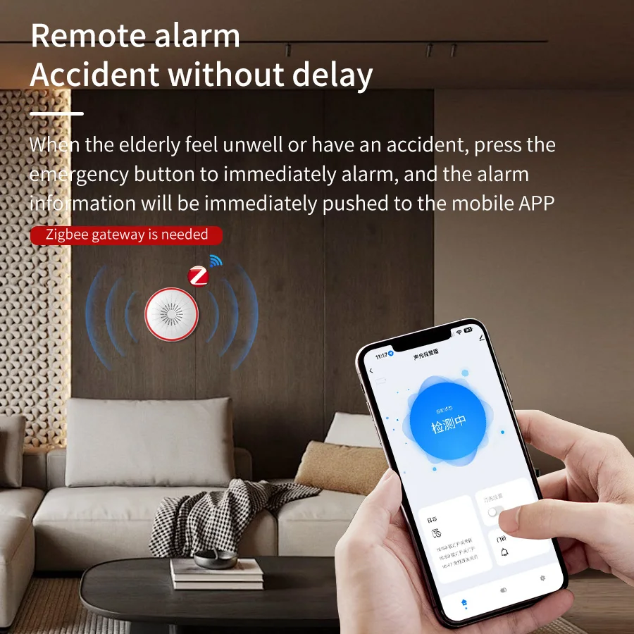 Tuya WiFi ZigBee Alarm Siren S - Smart Home Theater recension och pris