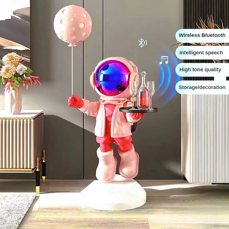 Large Creative Astronaut Floor - Smart Home Speaker recension och pris